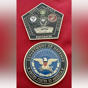 Pentagon and Department of Defense Commemorative Coins